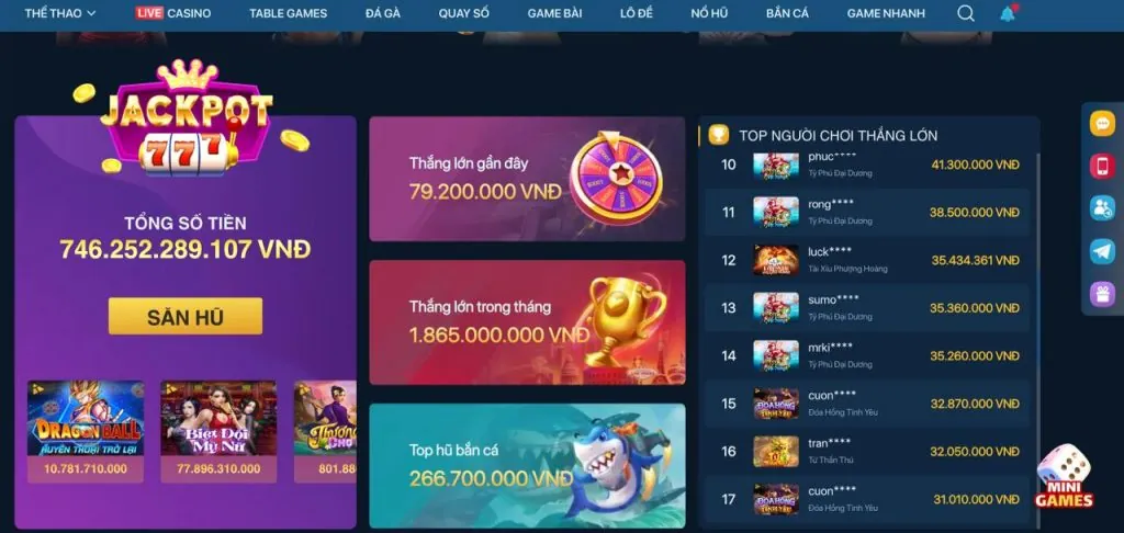 Ưu đãi và vòng quay miễn phí slot VE88 Win